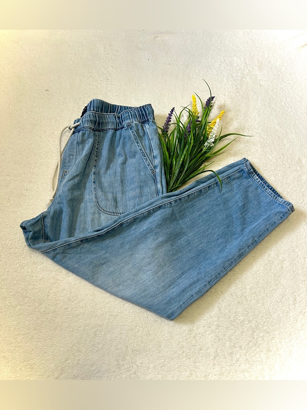 J. Crew 100% Cotton Denim Tapered Jogger Pant - Size 32